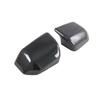 For Ford F150 2015- Raptor Rearview Side Mirror Cover Wing Cap Exterior Door Rear View Case Trim Carbon Fiber Black Silver