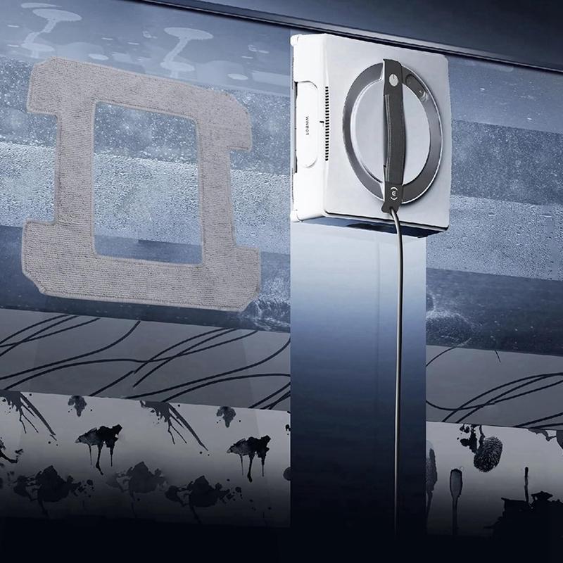 10 Pezzi Panno Pulizia Per WINBOT W2 W2OMNI Aspirapolvere Kit Accessori Pulizia Vetri Microfibra Panno Pulizia Mocio