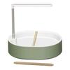 Parrot Bathtub Cage Accessory,Bathing Tub Container,Adjustable Pump Bird Automatic Bath Shower Toy for Budgie Lovebird