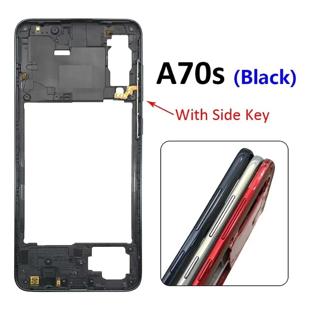 Phone Middle Frame For Samsung A21s A20s A30s A50s A70s Frame Housing Replacement Repair Parts