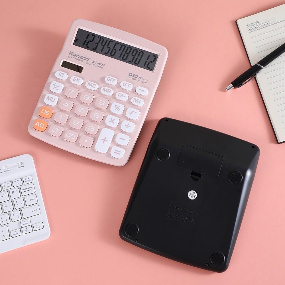 Dual Power Supply Solar Calculator 12 Digits Scientific Calculator  Office School Supplies