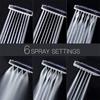 Shower Head Handheld High Pressure 6 Sprays Power Massage Spray Bathroom Spa Abs