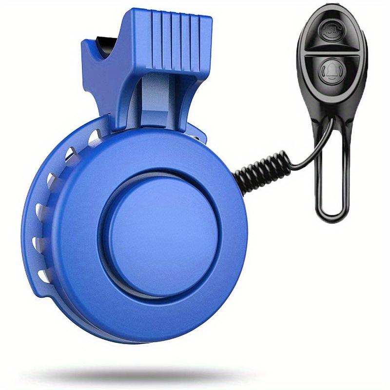 

Велосипедный звонок, скутер, электрический звуковой сигнал, оборудование для верховой езды, зарядка, велосипедный звонок, мотоциклетная сигнализация 1PCS синий