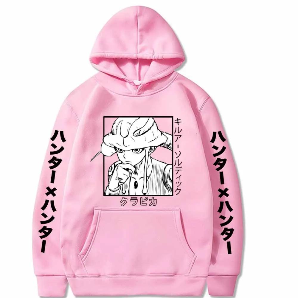 Vintage Mang Meruem Hooded Anime Hunter X Hunter Hoodies Sweatshirts Men Women Aesthetics Tops Streetwear Sweatshirt