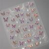 1pcs 5D Fashion Cartoon Mini Bow Nail Art Stickers Red Black White Ribbon Nail Decorations Decals DIY Nail Accessories