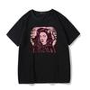 Summer Retro Punk Women T Shirt Female Casual Large Size Tops Loose Dark Demon Cartoon Graphic Tshirts Gothic Horror Punk Tee