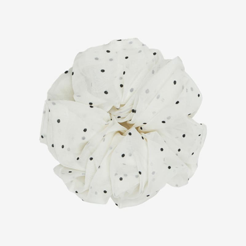 ISABEY Dot Chiffon Scrunchie (VKAZF7046)