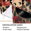 betty boop Wall Tapestry Aesthetic Wall Hanging Printed Fabric Blanket Decorative Tapestries for Bedroom Living Room Home Decor