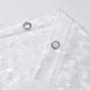 In-Stock 3D Eva Transparent Shower Curtain Liner - Waterproof & Thickened with Rings