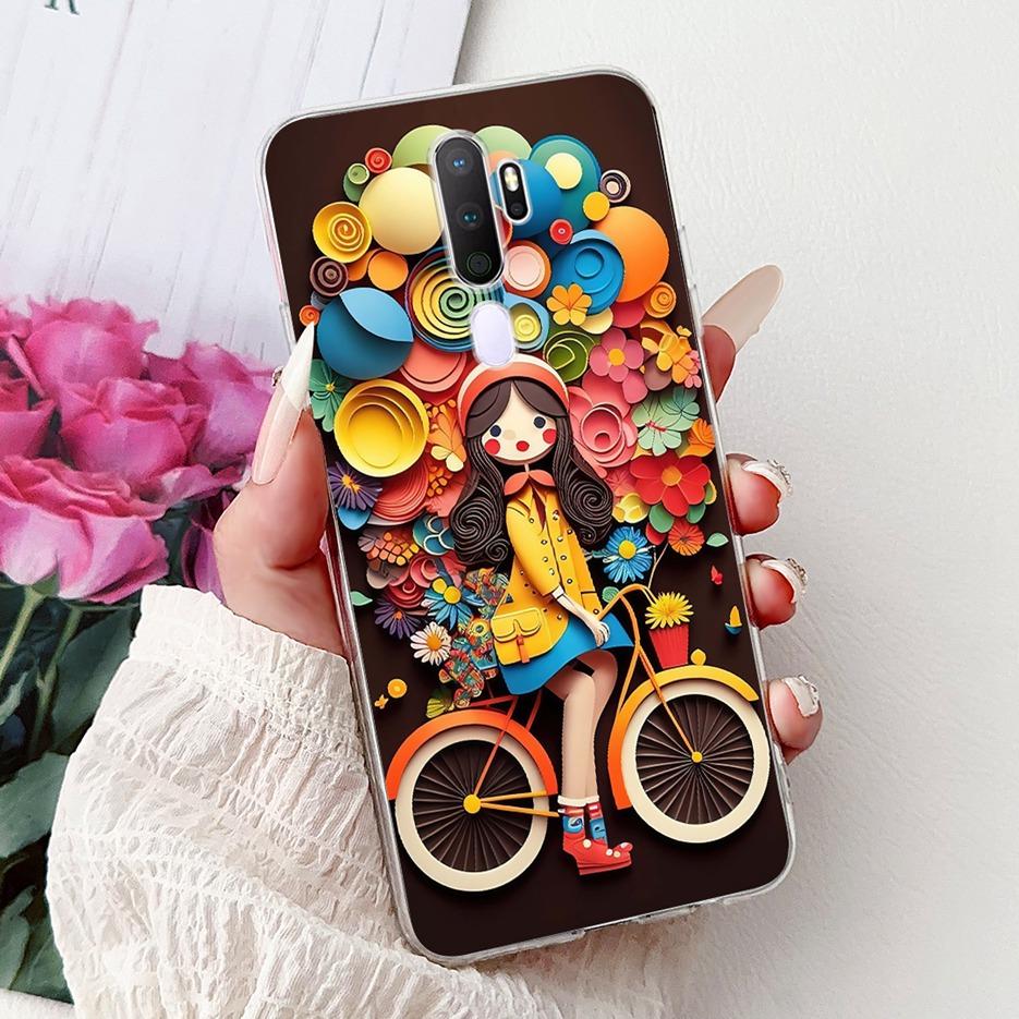 For Oppo A9 2020 Case Oppo A11x New Luxury Painted Cover Shockproof Phone Case For Oppo A5 2020 A92020 OppoA11x Soft Fundas Bags