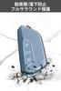 TECART Volkswagen 3 Button Key Bag Full Protection Perfect Fit Key Ring Fits Golf