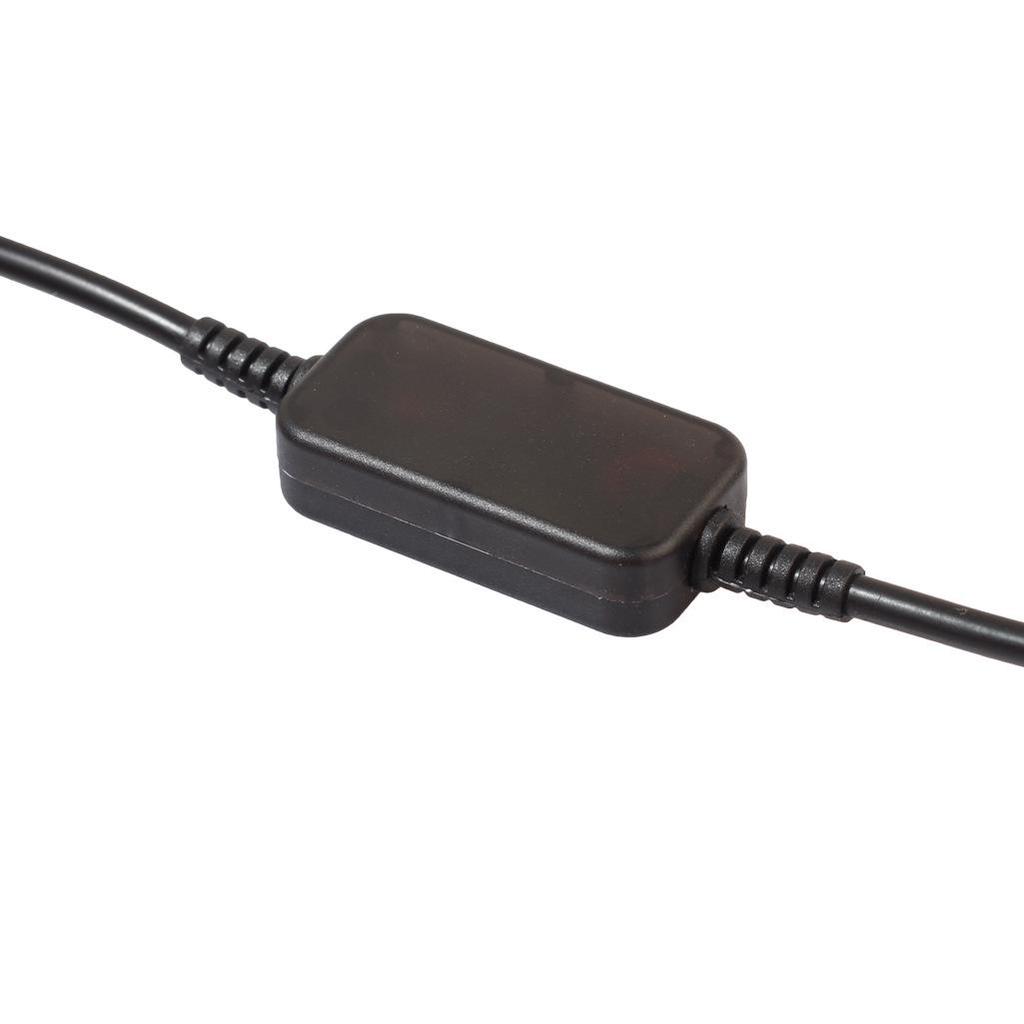 30cm All-Copper USB-C 5V to 12V Car Cigarette Lighter Adapter Cable