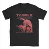 TV Girl French Exit Lovers Trička Streetwear Bavlna Krátký Rukáv Vintage Volný čas Pánské Dámské Zábavné Harajuku Denní Unisex Top