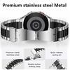 Bracelet + Boîtier pour Samsung Galaxy Watch 6 5 4 44mm 40mm Classic 46mm 42mm Bracelet en Acier Inoxydable Galaxy Watch 3 5 Pro 41 45mm Bracelet