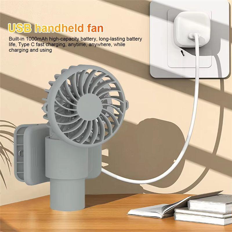 CYCLI-Portable USB Umbrella Fan Compact Fan Foroutdoor Use Ideal Forumbrella Attachment A