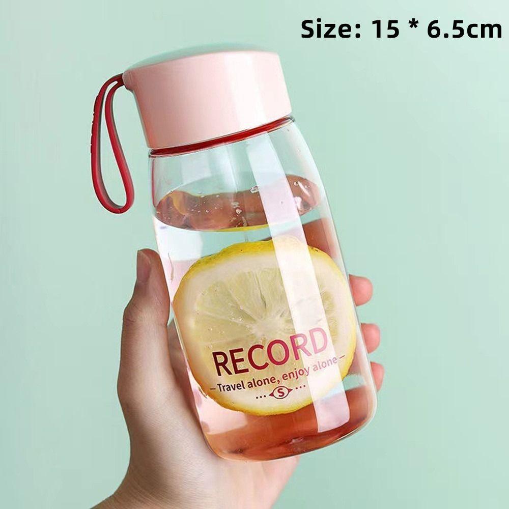 380ml Leakproof Outdoor Delicate Water Bottle Drinking Cup Portable Plastics Mug