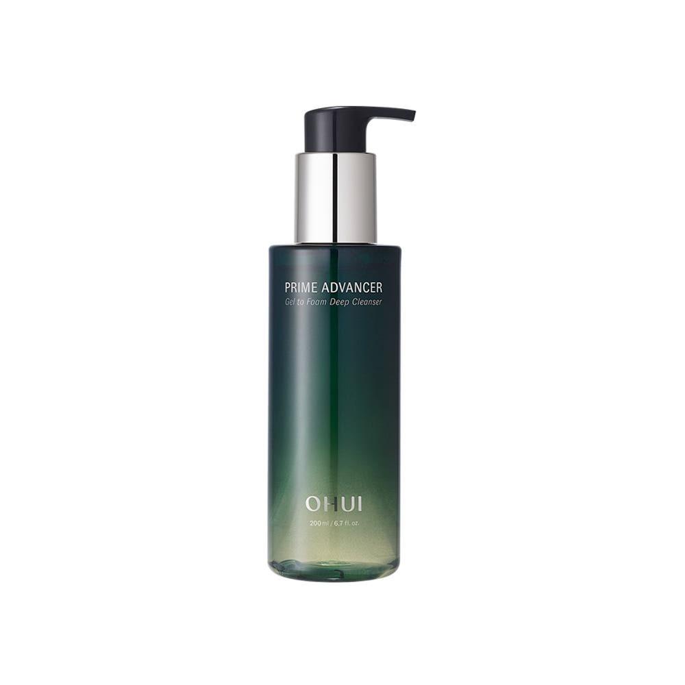 O HUI Prime Advancer De-Aging Gel to Foam Deep Cleanser 200ml Radiance & Deep Purification