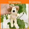 And Stylish Colorful Plush Dog Keychain Doll Ideal For Birthday Favors Party