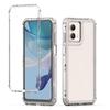 Transparent Shockproof Case for Moto G85 G84 Edge 40 Neo E13 E30 E40 G04 G13 G14 G23 G24 Power G34 G52 G53 G54 Cover Bumper