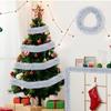 Julgirland Dekoration, Konstgjord Tallgirland Dekor för Utomhus Inomhus Grön Grönska Öppna Spisar Högtidsfest Dekor 15m