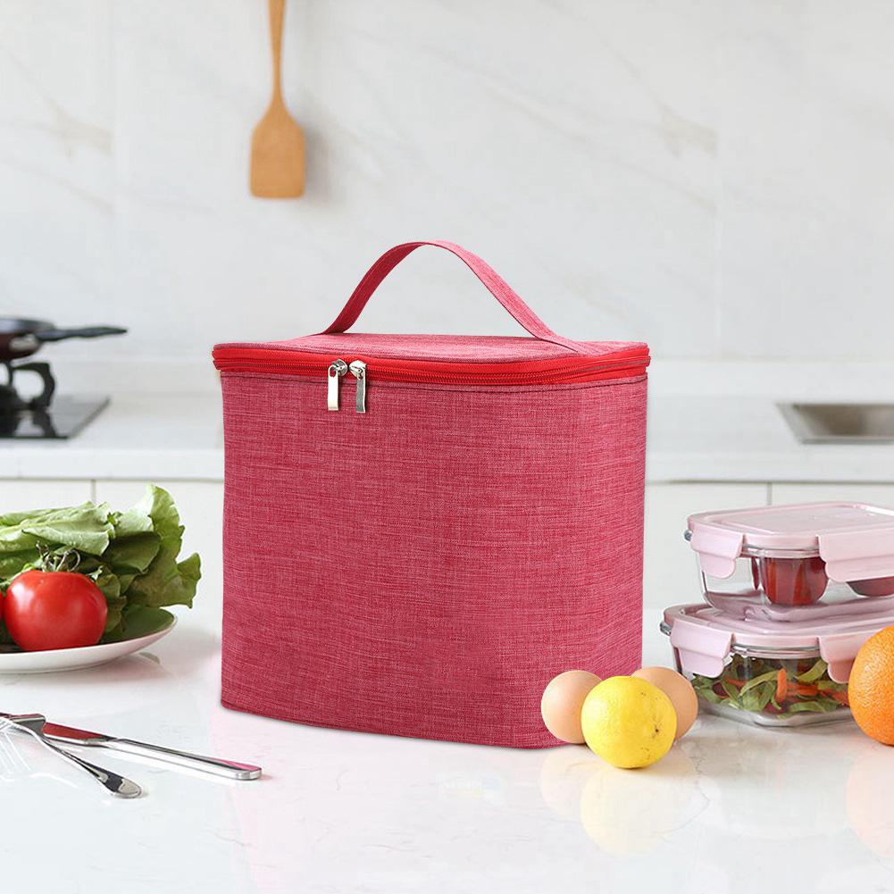 Portable Waterproof   Thermal Lunchbox Food Container Storage Bag for Picnic   Outdoor