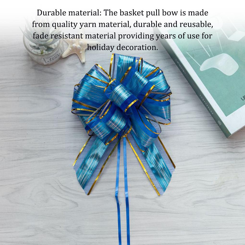 Pull Bows Ribbon for Gift Wrapping Festive Wedding Decoration Wear-resistant Gifts Baskets Multifunctional Christmas Present