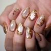 Cats Eye Press On Nail,Glitters Fake Nail Full Cover False Nail Acrylic Nail Glues On Nail Artificial Fingernails Gifts