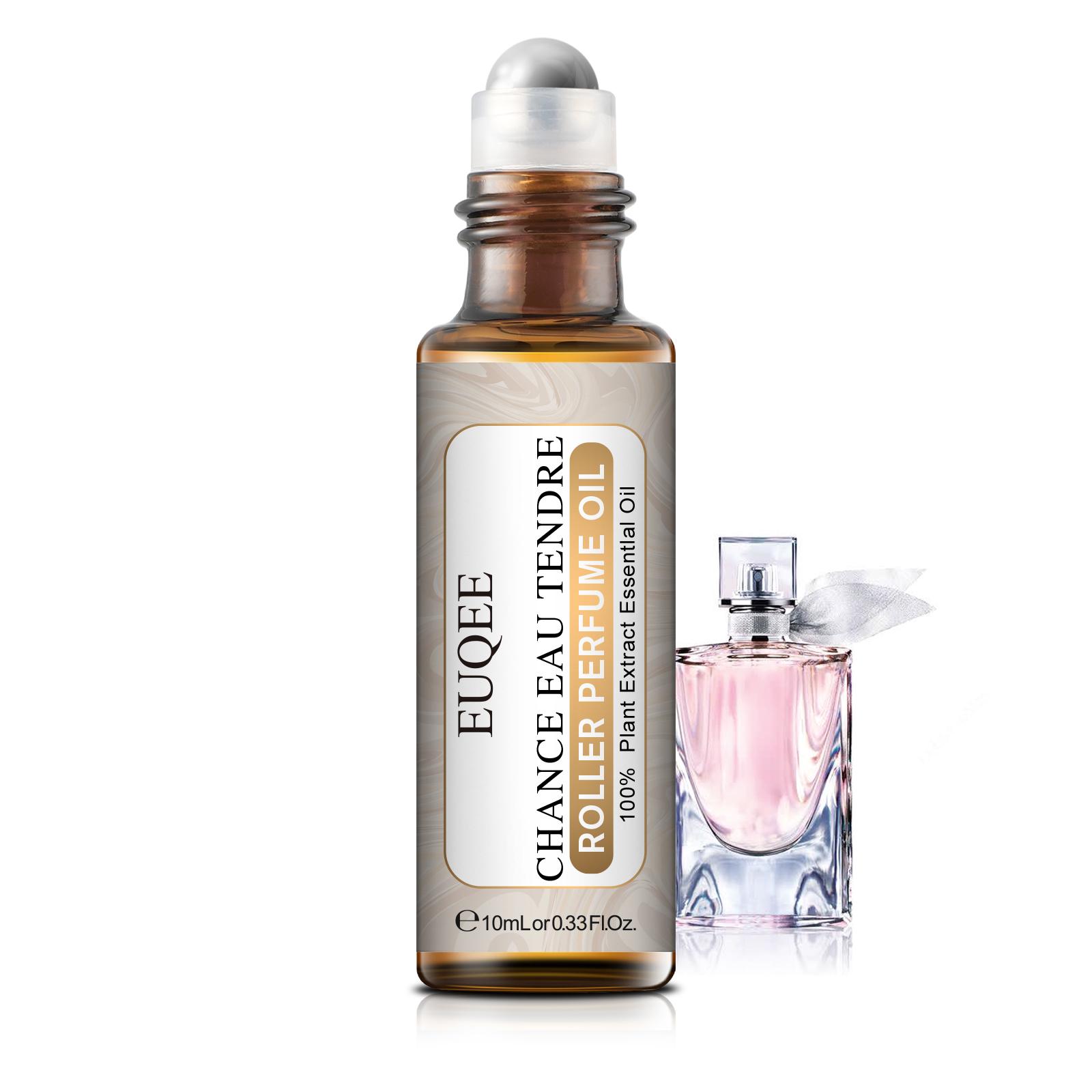 

5 шт. роликовое парфюмерное масло EUQEE для увлажнителя, аромат D-Jadore Angle, фрезия, кокос и ваниль, цветочное эфирное масло для диффузора, духи «сделай сам» 5pcs-CHANCE EAU TENDRE