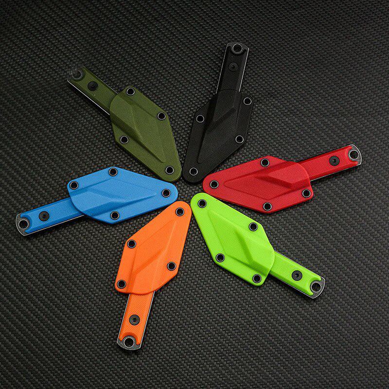 Utility Wash Knife Stone 440c Steel Abs Handle Edc Keychian Knife Mini Portable Paper Cutter Unpacking Tool