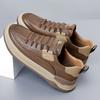 Summer Men's Casual Board Shoes Versatile Shoes Platform Sports Shoes Men's Leather Casual Men's Shoes 2025
