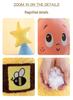 New Bee Star People Series Large Plush Ornament Doll - Children's Birthday Gift