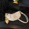 Women's armpit bag, handbag, summer new high-end shoulder bag, messenger bag, large-capacity handbag.