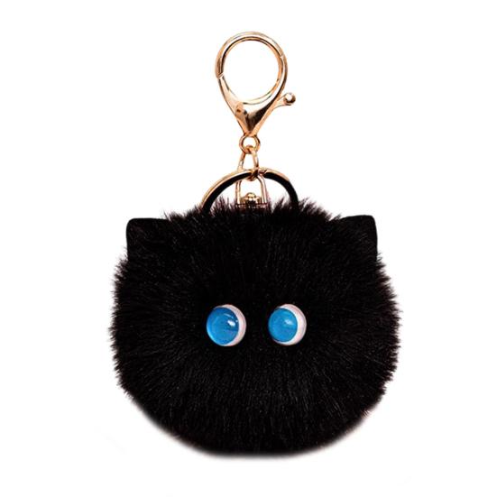 Keychain Pendant Plush Cartoon Cat Charm Key Chain Versatile Key Holder Backpack Car Key Accessories