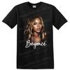Koszulka z portretem Beyoncé Popowa piosenkarka Graficzna koszulka z hołdem Prezent Odzież artystyczna