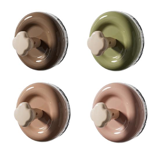 Suction Cup Hook Wall Mounted Hook Bag Key Hanger No Drilling Installation Heavy Duty Hanger for Kitchen Bathroom Bedroom