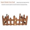 Anti-Corrosion Round Wood Garden Fence Panel