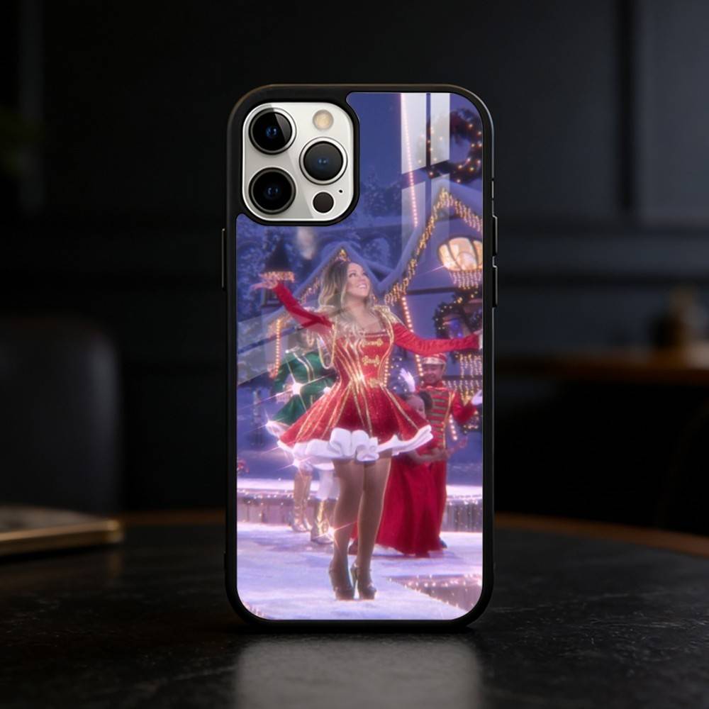 

M-Mariah Singer Carey Christmas Phone Case For iPhone 17/16/15/14/13/12/Plus/Pro/Max for Magnetic Wireless Charging iPhone13PROMAX