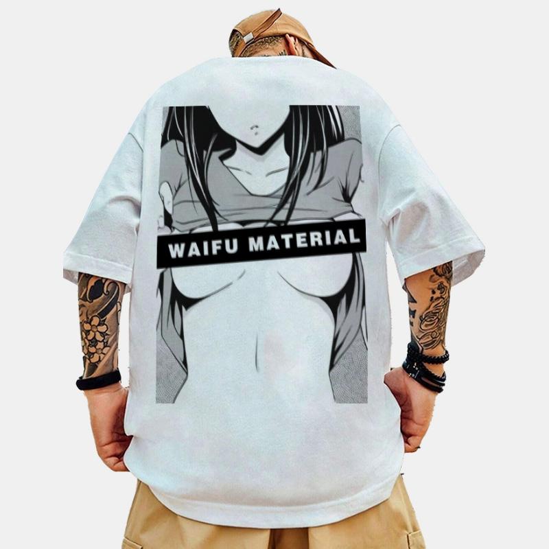 

Футболка с коротким рукавом с принтом 3d Black White Beauty, летняя повседневная мужская футболка, модная трендовая мужская одежда, свободная футболка большого размера для мужчин L