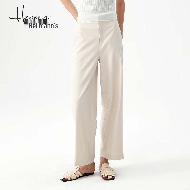 Haier Mans Women's Straight-Leg Solid Color Trousers