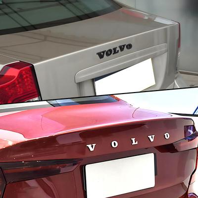 Autocollant Emblème Lettre 3D Logo Badge Coffre Arrière Accessoires ABS Pour Volvo XC60 XC90 S60 S80 S60L V40 V60 AWD B3 T4 D6