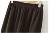 Mom's High-Waisted Striped Corduroy Pants - Spring & Autumn Casual for Middle-aged & Elderly