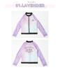 Rashguard for Long No for Elementary School 130cm [Arisana] Kids, Sleeves, Hood, Girls, Students, UPF50+, 01. Lavender,