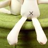 Jouet en peluche super doux en coton PP résistant à l'usure pour bébé fille, poupée lapin apaisante, jouet pour bébé pour la maison