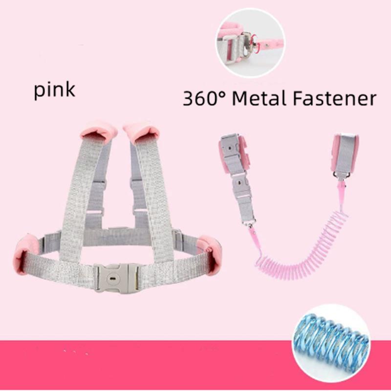 Infants and Young Children's Loss Prevention Belt Traction Rope Baby Loss Prevention Bracelet 2m Spring Rope Walking Baby Safety