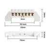 Brass Zero Row Multi-specification With Hole Screw Brass Terminal Block Grounding Terminal Block Power Distribution Cabinet