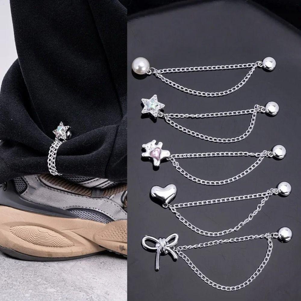 Zinc Zinc Alloy Magnetic Fixed Button Multi-Function Leg Cuff Fixing Pin Hem Cuff Fixing Trouser Legs