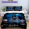 3pcs Corpse Bride Duvet Cover Set, 1 Duvet Cover + 2 Pillowcases (No Insert), High-Definition Print, Home & Dorm Set Yy251208053
