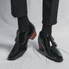 Fashion Fashion Men Oxfords Shoes Leather Man Casual Shoes Business Wedding Shoes High Heels Walking Footwear Lace-up Formal Footwear