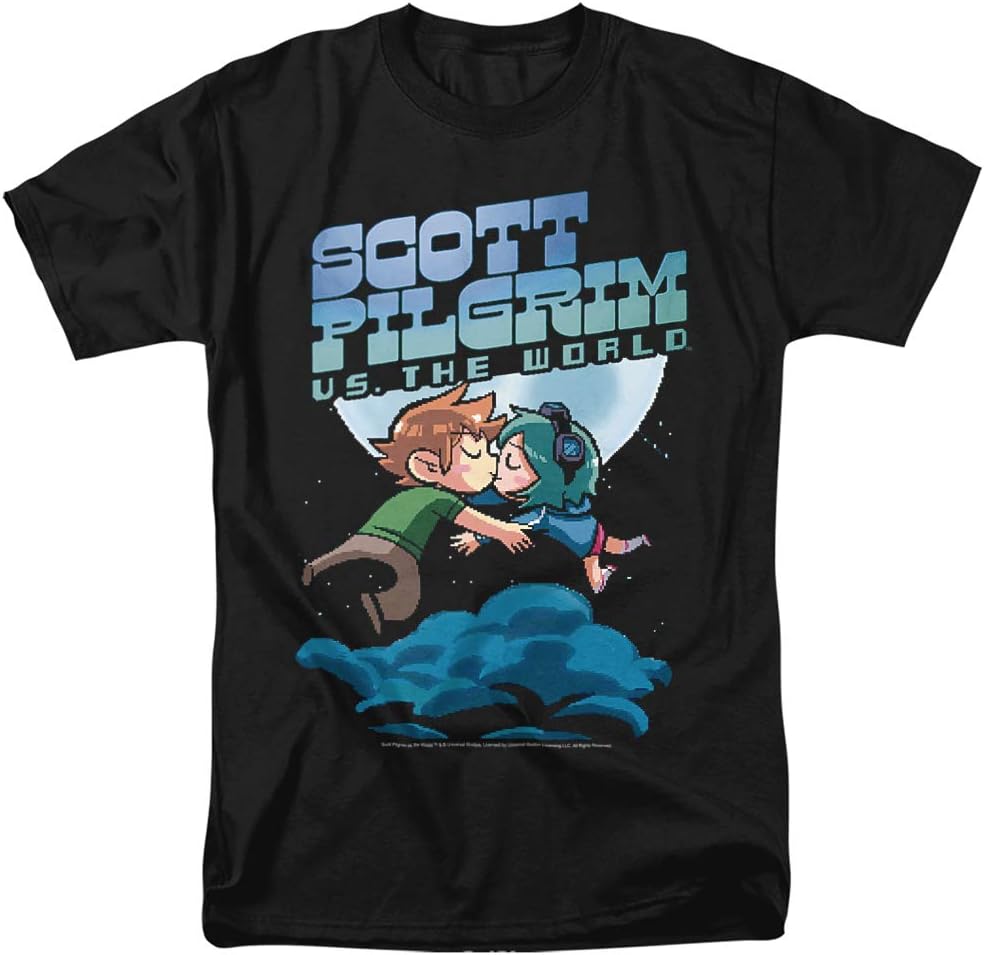 Scott Pilgrim Vs The World Lovers Unisex Adult T Shirt M