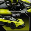 The Tsc Speed Card 1:43 Aston Martin Valkyrie Simulation Alloy Collection Car Model Ornament Xmas Gift For Boys